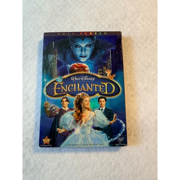 Other - Disney Enchanted DVD 2008 Full Screen Amy Adams Patrick Dempsey Musical Fantasy